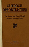 Outdoor Opportunities, 1922