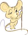Mouse with needle