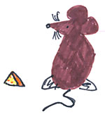 Rat drawing by Allison Cougan