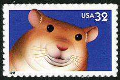Year of the Rat Stamp