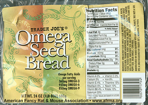 Omega Seed Bread