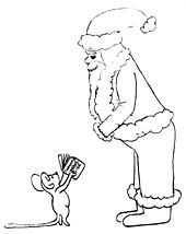 St. Nick & mouse