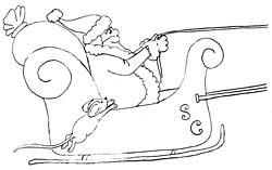 Mouse on sled
