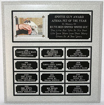 The Original Spottie Guy Trophy