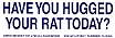 Have you hugged your rat today?
